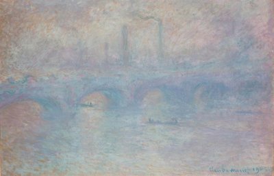 Waterloo híd. Köd hatás alkotó: Claude Monet