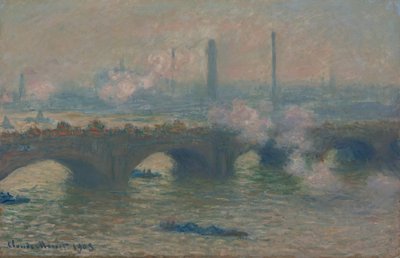 Waterloo híd, Gray Day, 1903. alkotó: Claude Monet
