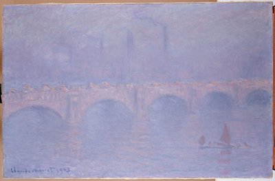 Waterloo híd, Hazy Sunshine alkotó: Claude Monet