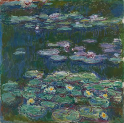 Fehér és sárga tavirózsák alkotó: Claude Monet