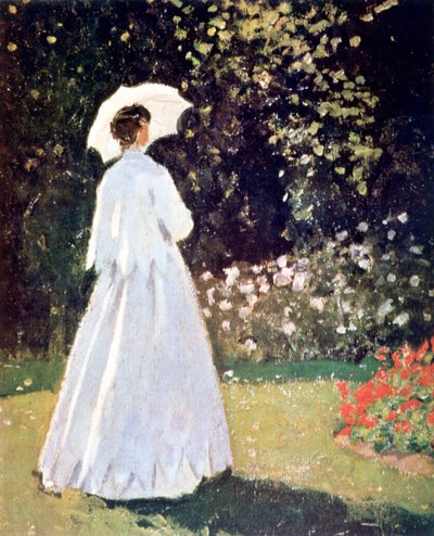Nő a kertben, Sainte Adresse, részlet, 1867 alkotó: Claude Monet