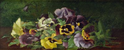 Árvácskák (olaj, vászon) alkotó: Claude Raguet Hirst