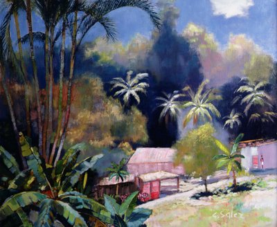 Trópusi erdő, Martinique alkotó: Claude Salez