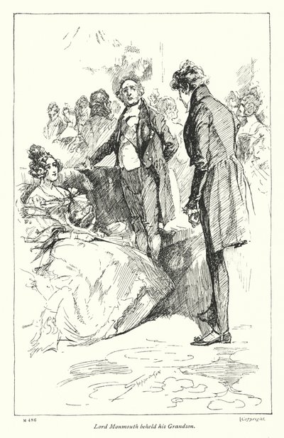 Illusztráció Disraeli Coningsby-jéhez (litho) alkotó: Claude Shepperson