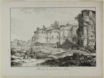 Diocletianus fürdője, Róma alkotó: Claude Thienon