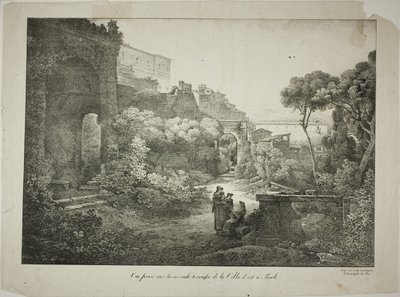 Kilátás a Tivoli Villa d