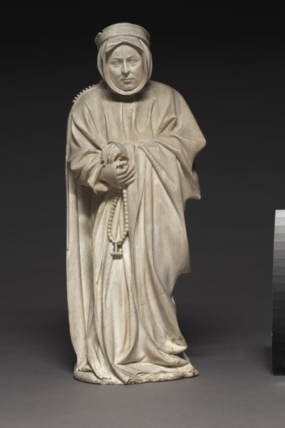 Gyászoló Merész Fülöp, Burgundia hercege sírjából, 1404-10 alkotó: Claus de Werve