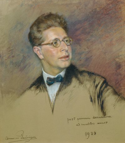 Prof. Josef Reitler zenetanár és zenekritikus alkotó: Clemens von Pausinger