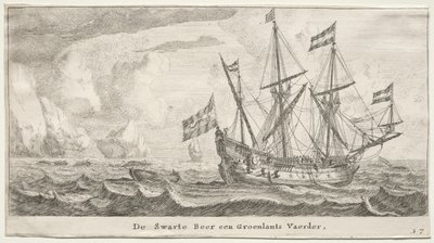Különféle hajók és Amszterdam kilátásai (Verscheÿde Schepen en Gesichten van Amstelredam), II. rész: A fekete medve, a grönlandi bálnavadász alkotó: Clement de Jonghe