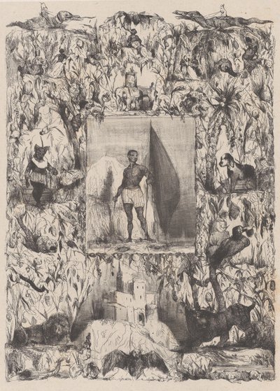 Bug-Jargal, kb. 1832. alkotó: Célestin Nanteuil