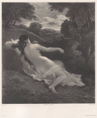 Az álom, kb. 1849-62., kb. 1849-62. alkotó: Célestin Nanteuil