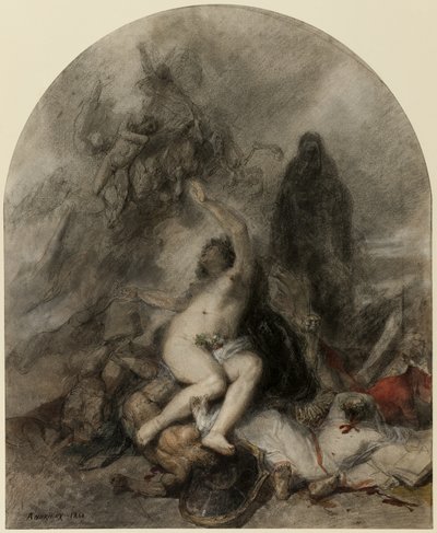 A háború allegóriája alkotó: Clément Auguste Andrieux