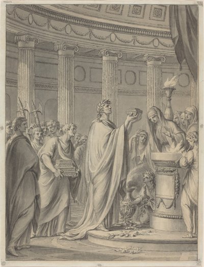 Ősi áldozat alkotó: Clément Pierre Marillier