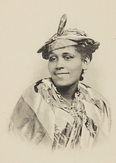 MARTINIQUE - típus és kreol jelmez, kb. 1910. alkotó: Cochet