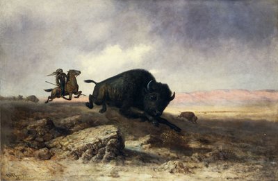 Bivalyvadászat alkotó: Colin Campbell Cooper