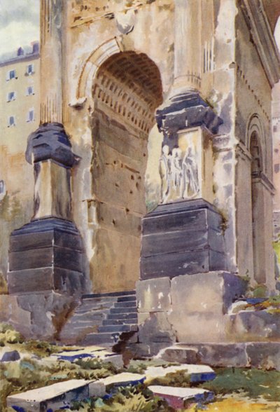 Septimius Severus boltíve, Róma alkotó: Commendator Formilli
