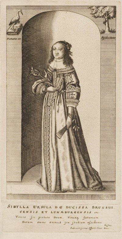 Conrad Buno - Sibylle Ursula, Brunswick-Lüneburg hercegnéje alkotó: Conrad Buno
