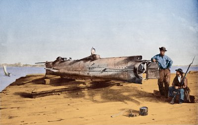 Konföderációs tengeralattjáró, Hunley alkotó: Conrad Wise Chapman