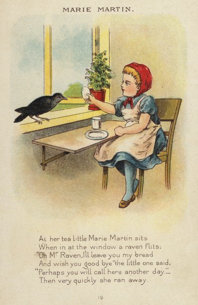 Mondóka: Marie Martin (chromolitho) alkotó: Constance Haslewood