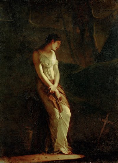 La mere infortunee - a boldogtalan anya ... alkotó: Constance Marie Mayer-Lamartiniere