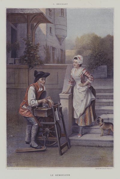 Le Remouleur (A késes daráló) alkotó: Constant Joseph Brochart