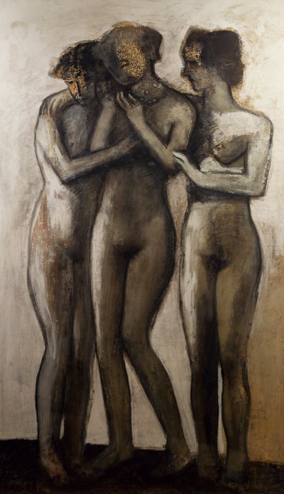 A három grácia alkotó: Constant Permeke