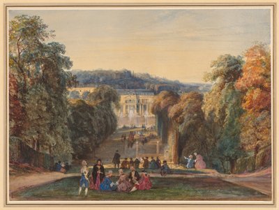 A Szent Felhő Parkban, 1800-as évek. alkotó: Constant Troyon