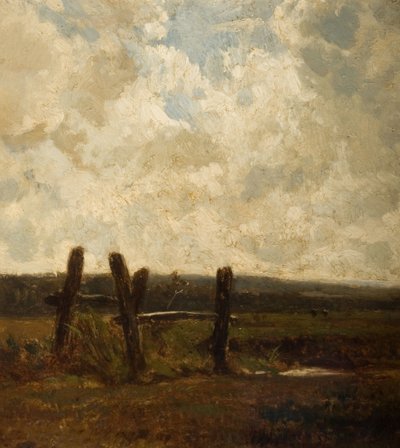 Táj réti táj előterével, 1830-1865. alkotó: Constant Troyon