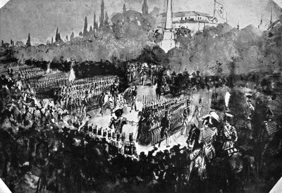 Áttekintés Madridban, 1930. alkotó: Constantin Guys