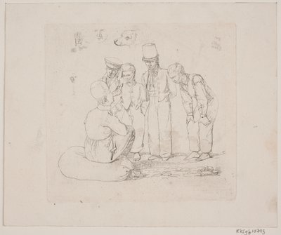 Egy orosz tengerész Toldbodenben alkotó: Constantin Hansen