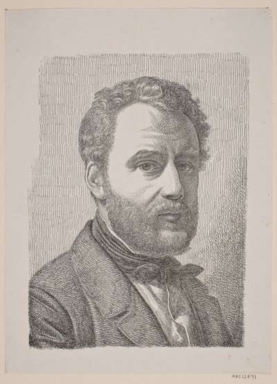 Wilhelm Marstrand portréja alkotó: Constantin Hansen