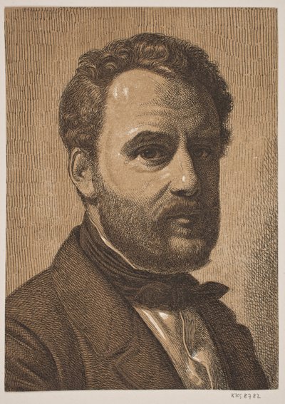 Wilhelm Marstrand portréja alkotó: Constantin Hansen