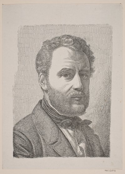 Wilhelm Marstrand portréja alkotó: Constantin Hansen
