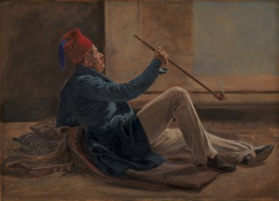 Gottlieb Bindesbøll építész alkotó: Constantin Hansen