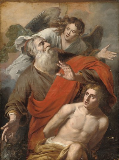 Izsák áldozata alkotó: Constantin Verhout or Voorhout