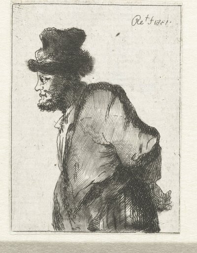 Háta mögött lévő kezekkel paraszt alkotó: Constantino Cumano (possibly)