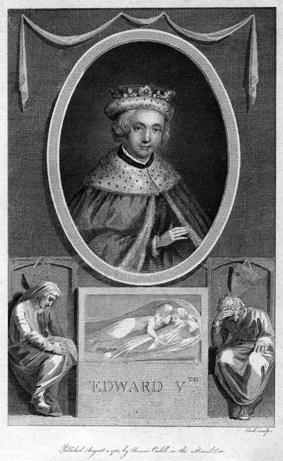 V. Edward angol király, 1788. alkotó: Cook