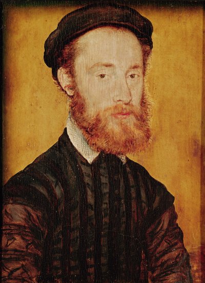 Egy szőke hajú férfi portréja alkotó: Corneille de Lyon