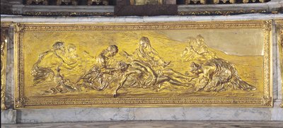 Pieta, a királyi kápolnából (aranyozott bronz) alkotó: Corneille van Cleve