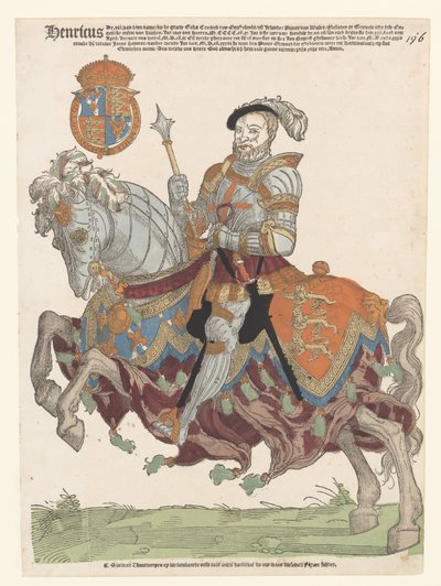 Henrik angol portréja alkotó: Cornelis Anthonisz. (manner of)
