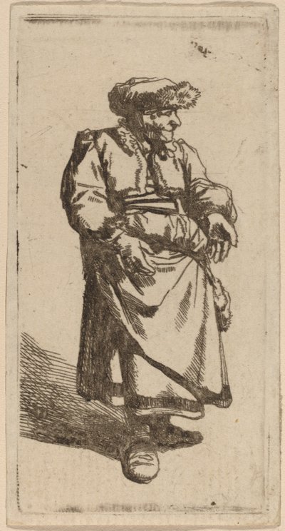 Álló öregasszony alkotó: Cornelis Pietersz Bega