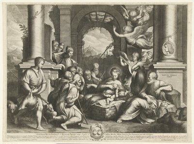 A Pásztorok imádata alkotó: Cornelis Bloemaert (II)