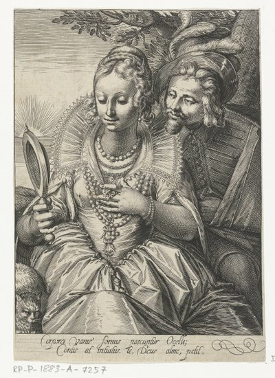 Látás Az öt érzék (sorozat címe) alkotó: Cornelis Boel