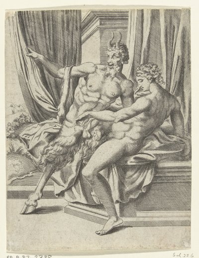 Jupiter és Antiope Jupiter szerelmi kalandjai (sorozat címe) alkotó: Cornelis Bos
