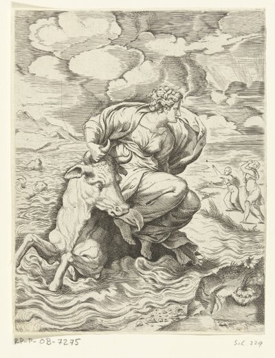 Jupiter és Európa Jupiter szerelmi kalandjai (sorozat címe) alkotó: Cornelis Bos