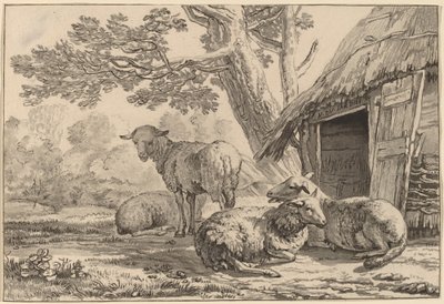 Sheepcote, 1781, megjelent 1787. alkotó: Cornelis Brouwer