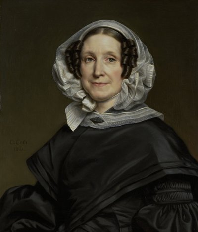 A fazék Aryna (1786-1850). N. J. A. C. Hoffmann felesége alkotó: Cornelis Cels (signed by artist)