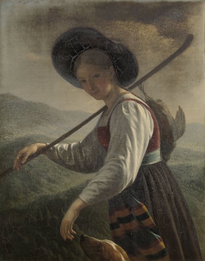 Svájci parasztasszony alkotó: Cornelis Cels