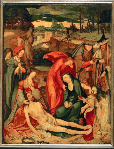 Deploration (festmény tölgyfára) alkotó: Cornelis Cornelisz. van Haarlem