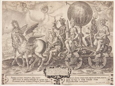Dán:  Verdens triumf alkotó: Cornelis Cort